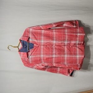 Izod Cotton Plaid Button-Down